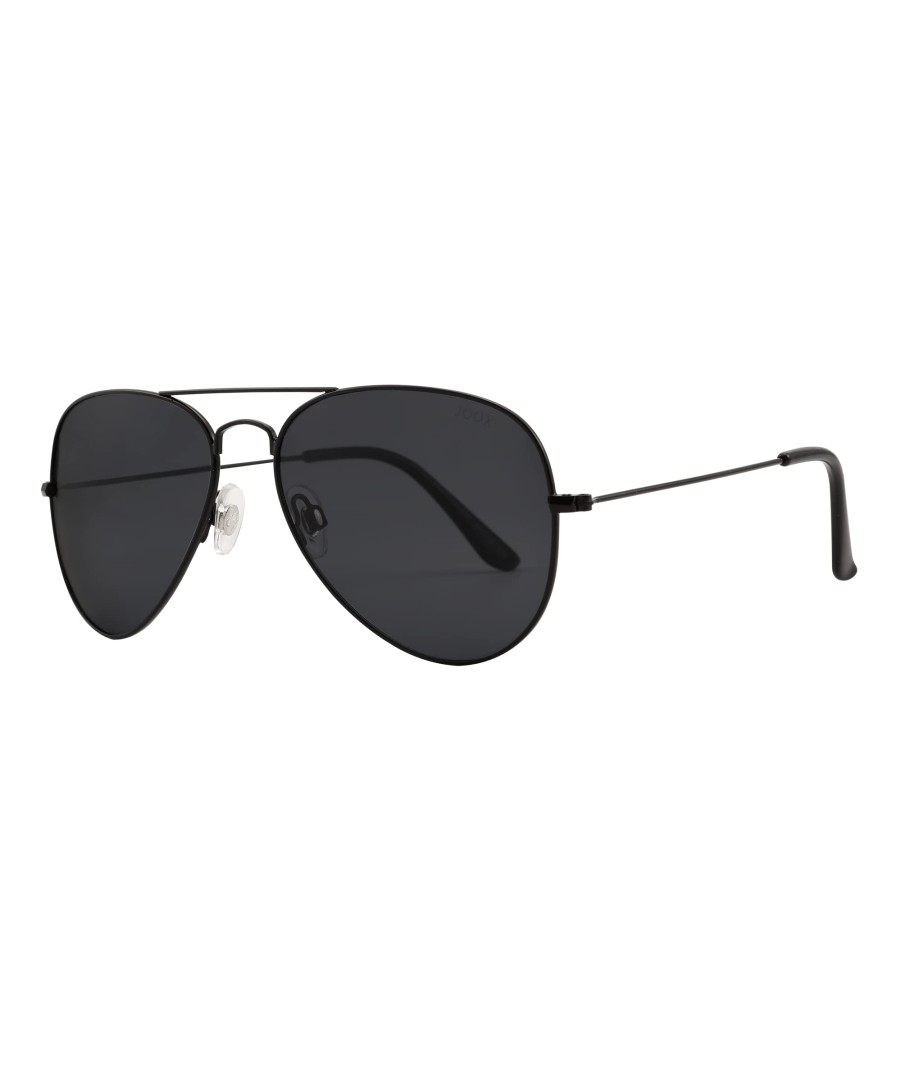 Protective and Lightweight Metal Polarized Aviator Sunglasses