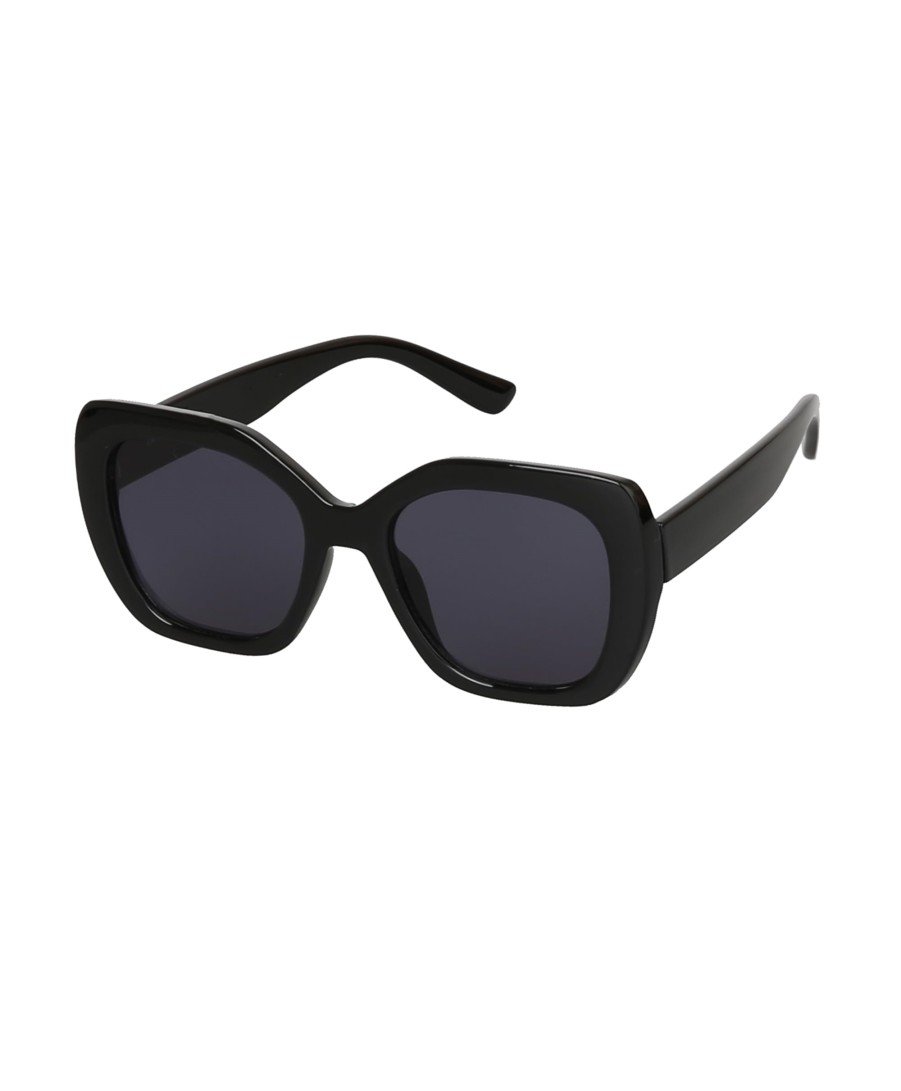 Women's Oversized Square Solid Sunglasses
