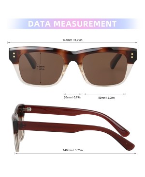 Fashion Rectangular Sunglasses for Women