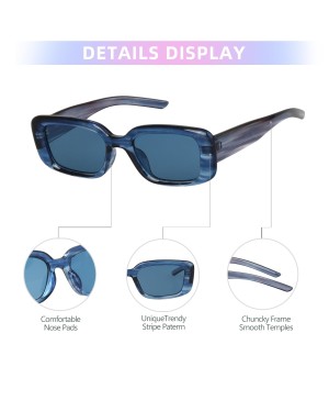 Retro Polarized Square Women's Sunglasses