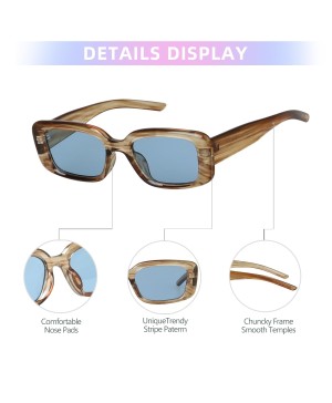 90s Retro Polarized Square Sunglasses