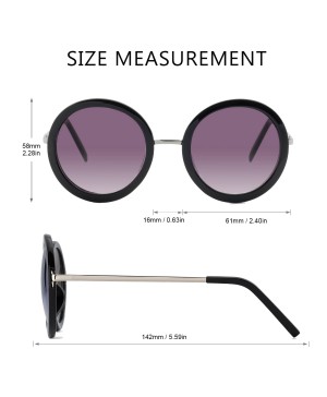 UV Protection Vintage Oversized Women's Sunglasses