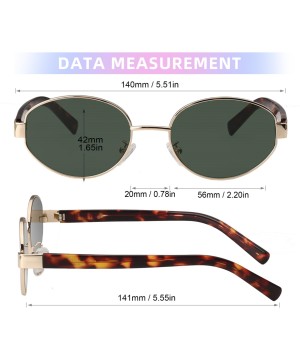Retro Oval Sunglasses for Men and Women